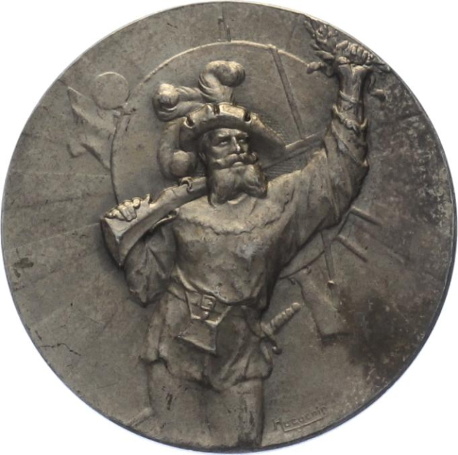 1909 Lachen - Silber - Kantonales Schützenfest Schwyz